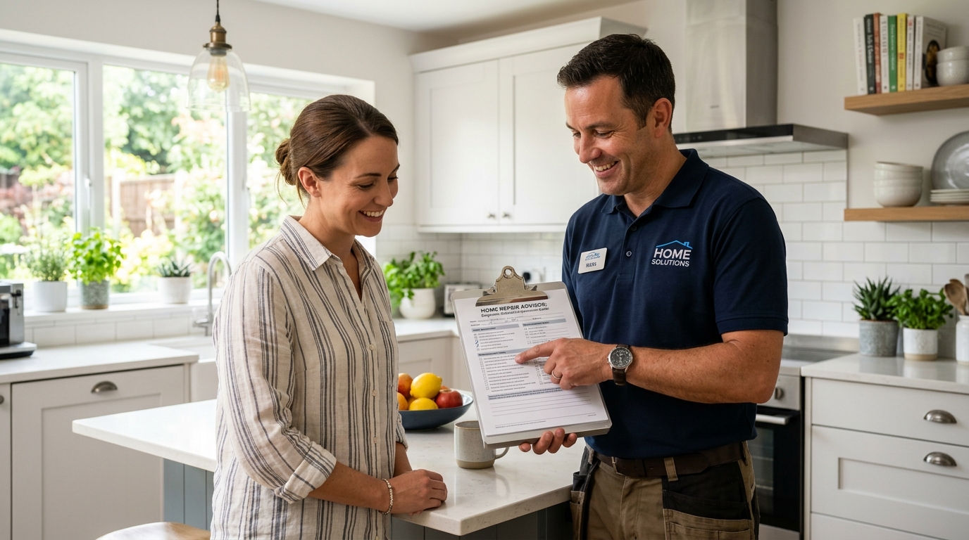 Customer receiving pre-repair guidance checklist